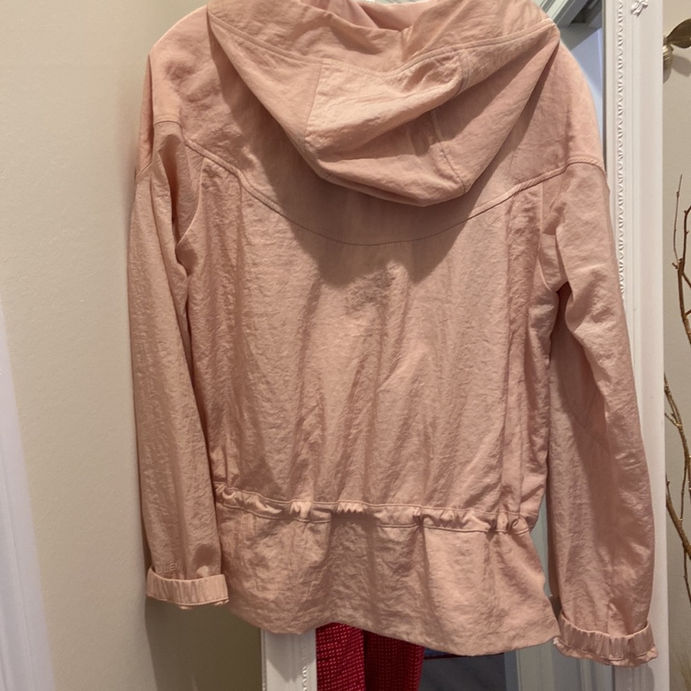 Women's Pink Hooded Jacket - Picture 3 of 7